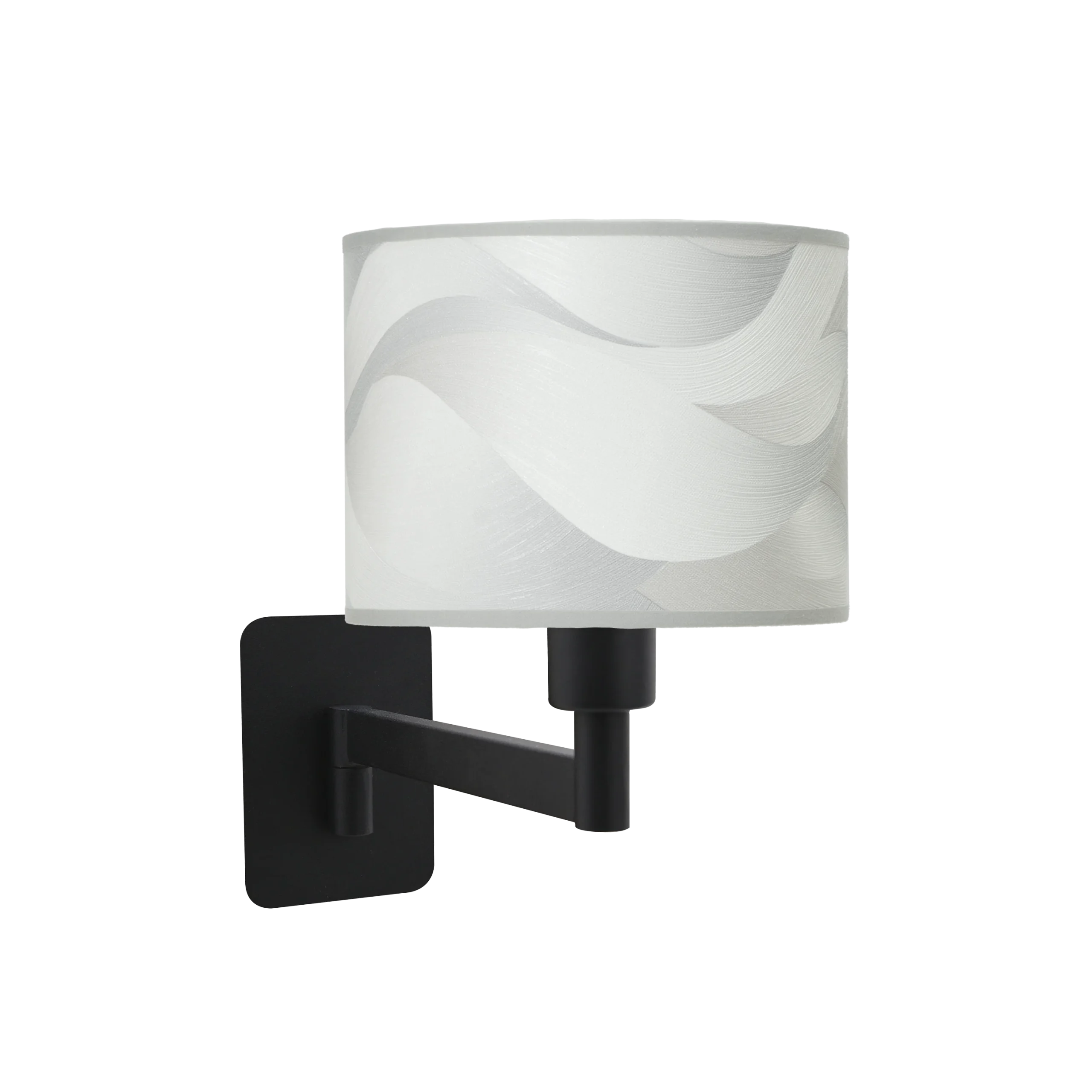 Aplique Abatible Moda Negro/Gris: Iluminación Moderna y Elegante - Imagen 2