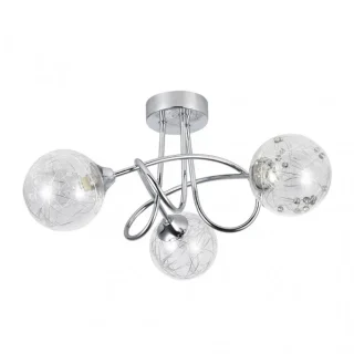 Lámpara Rio De Janeiro 3xG9 Cromo 21x37x37 cm | Abrila | 154153020