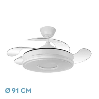 Ventilador Techo Dani Blanco 59W | Abrila | 165399001