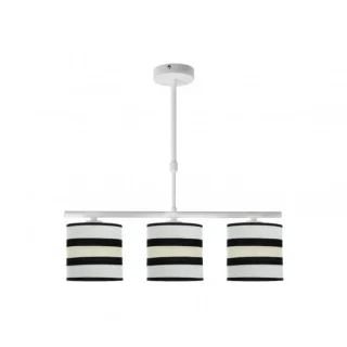 Lámpara Karla 3xE14 Blanca/Beis Regulable | Abrila | 171253001