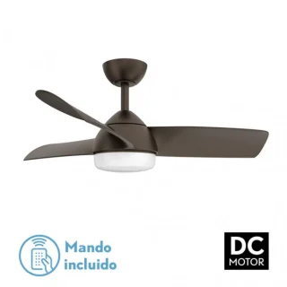 Ventilador Techo Haur Marrón 24W DC | Abrila | 173391302