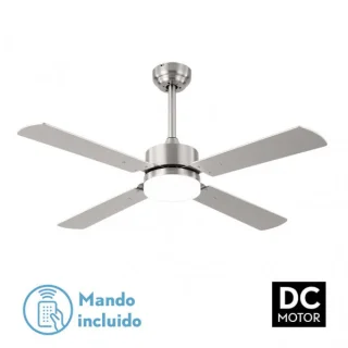 Ventilador Techo Hupe Níquel 18W DC | Abrila | 173591403