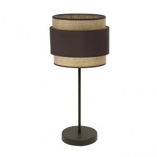 Lámpara Sobremesa Alto Kandy Natural/Marrón | Abrila | 174271102