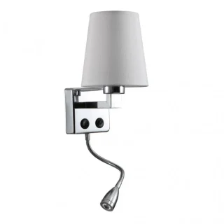 Aplique Paulo Cromo Blanco 3W 4000K | Abrila | 174561020