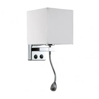 Aplique Stephen Cromo/Blanco 3W LED | Abrila | 174661020