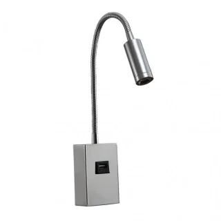 Aplique LED Capote Cromo 3W 4000K USB | Abrila | 174961020