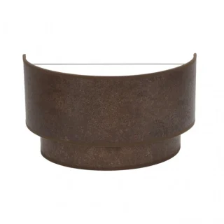 Aplique Doble Smile Óxido 17x30x15 cm | Abrila | 175361017