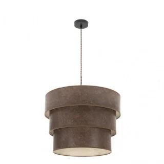 Colgante Triple Smile Marrón Óxido 50cm | Abrila | 175395017