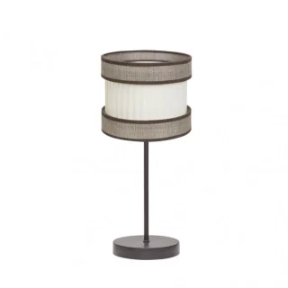 Lámpara Sobremesa Home Peq. Marrón/Beis | Abrila | 175571002