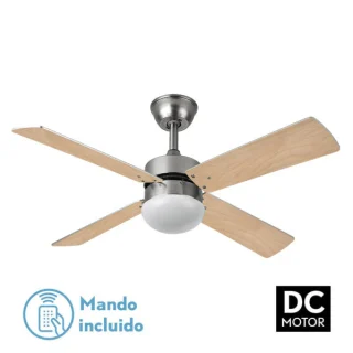 Ventilador Techo Sofia DC Níquel 107cm | Abrila | 175992433