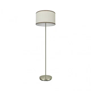 Pie de Salón Soprano 1xE27 Cuero/Beige | Abrila | 177341015