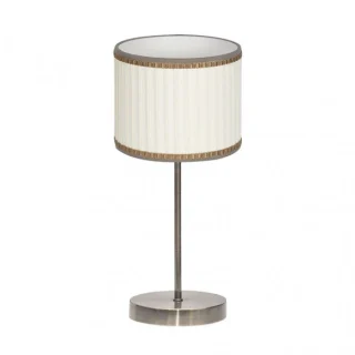 Lámpara Sobremesa Soprano Cuero/Beige | Abrila | 177371015