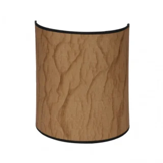 Aplique Tapirio 1xE27 Pergamino/Negro | Abrila | 178461002