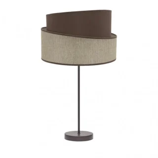 Lámpara Sobremesa Hara Alto Marrón | Abrila | 179871102