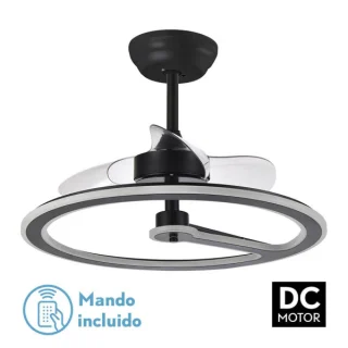 Ventilador de Techo Chom Negro 110W DC | Abrila | 182891309