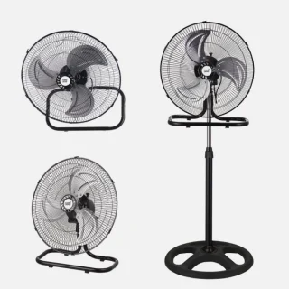 Ventilador Industrial 3 en 1 Recio Negro 50cm | Abrila | 183771009