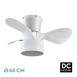 Ventilador Techo DC 24W Kos Blanco 3 Aspas | Abrila | 186191301