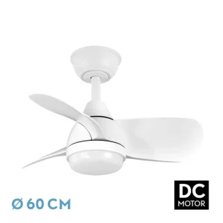 Ventilador Techo PIRDO Blanco 24W LED | Abrila | 186291301