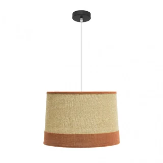 Colgante Tietar Saco/Naranja 40x40 cm | Abrila | 186694004