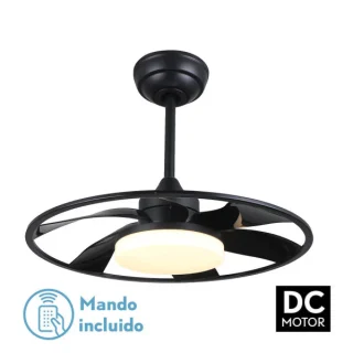 Ventilador Techo DC Celsius Negro 26W | Abrila | 187591602