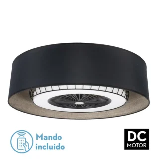 Ventilador Techo Tania 72W Negro/Gris | Abrila | 188391709