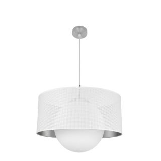 Colgante Moderno Cosmico Níquel/Blanco-Plata | Abrila | 194295001