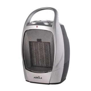 Termoventilador Cerámico 1500W Negro/Plata | Abrila | 198631578