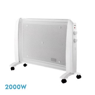 Radiador de Mica Abrigo 2000W Blanco | Abrila | 202032001