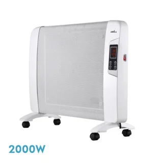 Radiador de Mica Abrigo 2000W Blanco | Abrila | 202042001