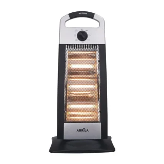 Estufa Eléctrica Candente 1200W Negro/Plata | Abrila | 202331278