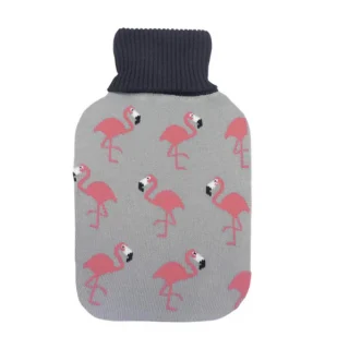 Bolsa Agua Caliente Mimo 1,7L Gris Flamencos | Abrila | 202828328