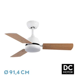 Ventilador de Techo Portico DC 20W Blanco | Abrila | 206991368