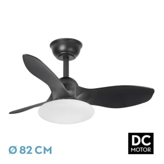 Ventilador de Techo DC Paramo Negro 36W | Abrila | 207291309