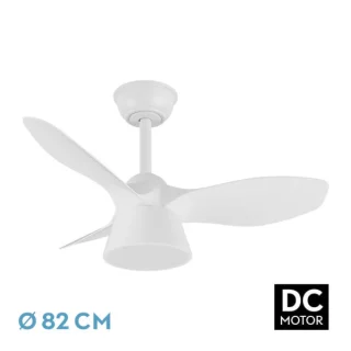 Ventilador Techo DC Cubico Blanco 36W | Abrila | 207391301