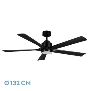 Ventilador de Techo DC Cairo Negro 24W | Abrila | 208091509
