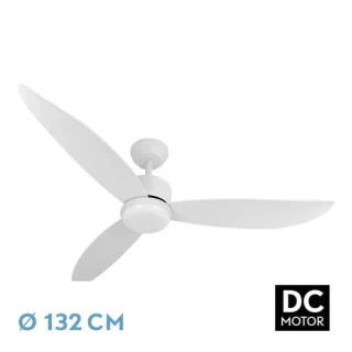 Ventilador Techo DC Genil 24W Blanco 132cm | Abrila | 209591301
