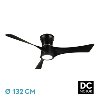 Ventilador Techo Tianas 18W Negro 132cm | Abrila | 212191309