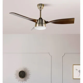 Ventilador Techo DC Estio Cuero/Roble | Abrila | 212291364