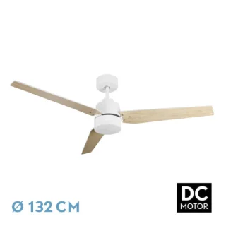Ventilador Techo Captus 22W Blanco 3 Aspas | Abrila | 212391368
