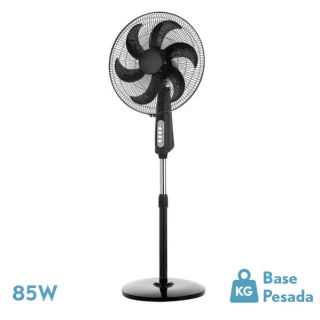 Ventilador de Pie Granizo Negro 85W | Abrila | 214041009