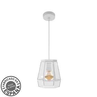 Colgante Guía 1xE27 Blanco | Abrila | 221091801