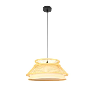 Colgante Bambú Bertino Negro/Natural | Abrila | 222194686