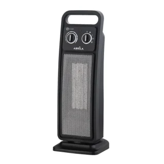 Termoventilador Cerámico Vertical Brasil 2000W Negro | Abrila | 229222026