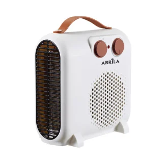 Termoventilador Tundra 2000W Blanco/Marrón | Abrila | 229622001