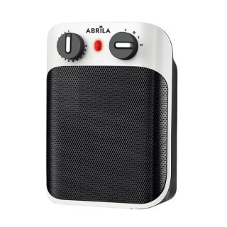 Termoventilador Cerámico Libia 1800W Blanco/Negro | Abrila | 230121801