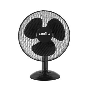Ventilador Sobremesa Pizarro Grande Negro 40W | Abrila | 238071309