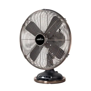 Ventilador Sobremesa Capitolio Negro/Cobre | Abrila | 238771073