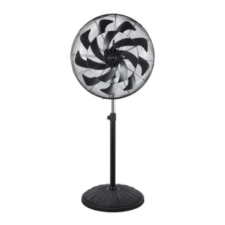 Ventilador Pie Industrial Centurion Negro 300W | Abrila | 241441009