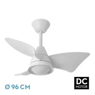 Ventilador Techo DC Jaguar Blanco 30W LED | Abrila | 241791301