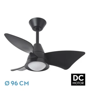 Ventilador de Techo DC Jaguar Negro 30W | Abrila | 241791309
